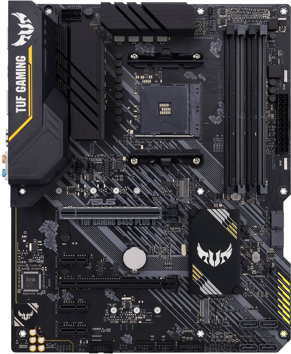 ASUS TUF Gaming B450-Plus II AM4Socket ATX AMD B450 Chipset DDR4