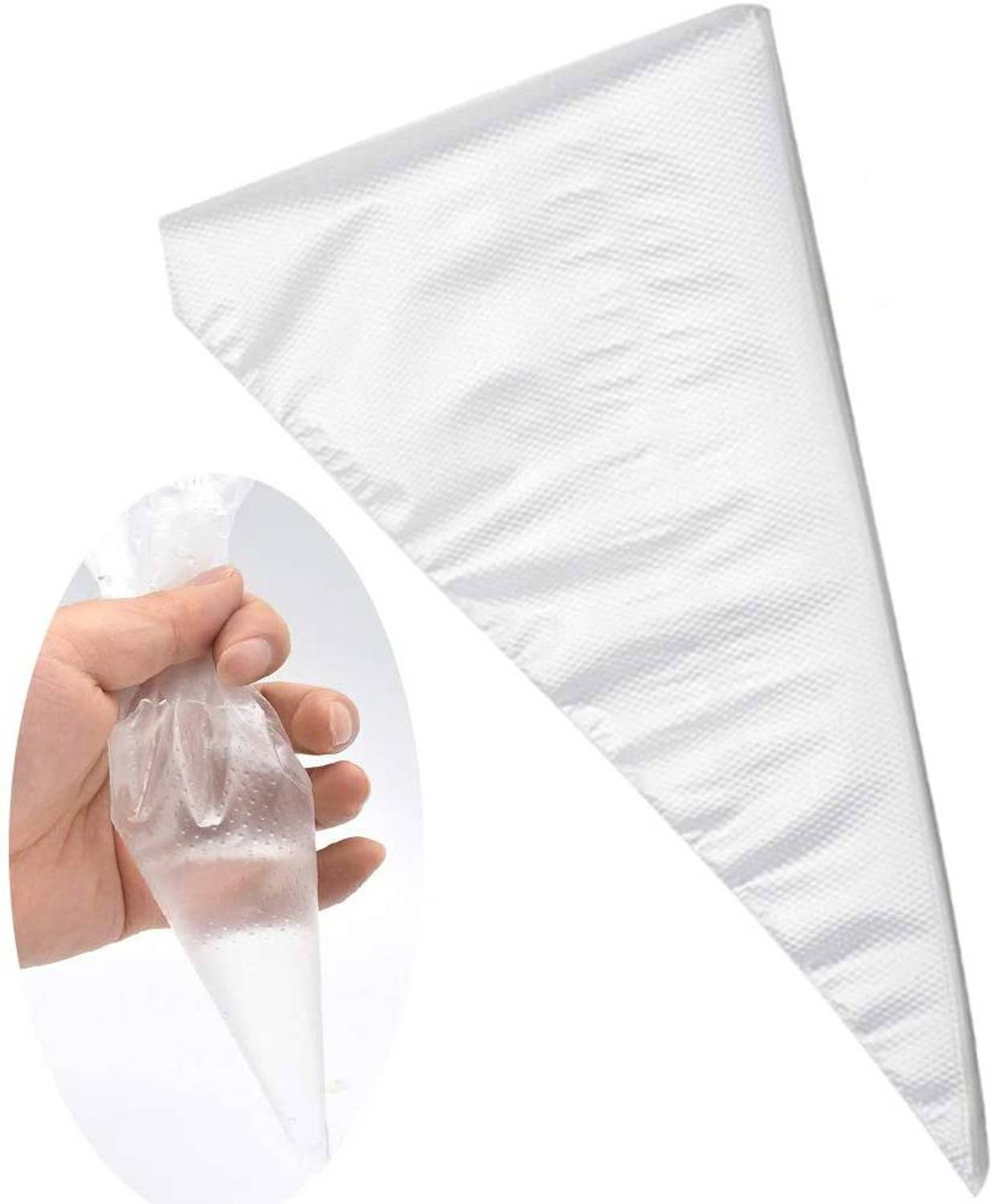 BAKERS4U Food Grade Icing Piping Bags Medium Size, Set of 30PCS Reusable Piping Bag