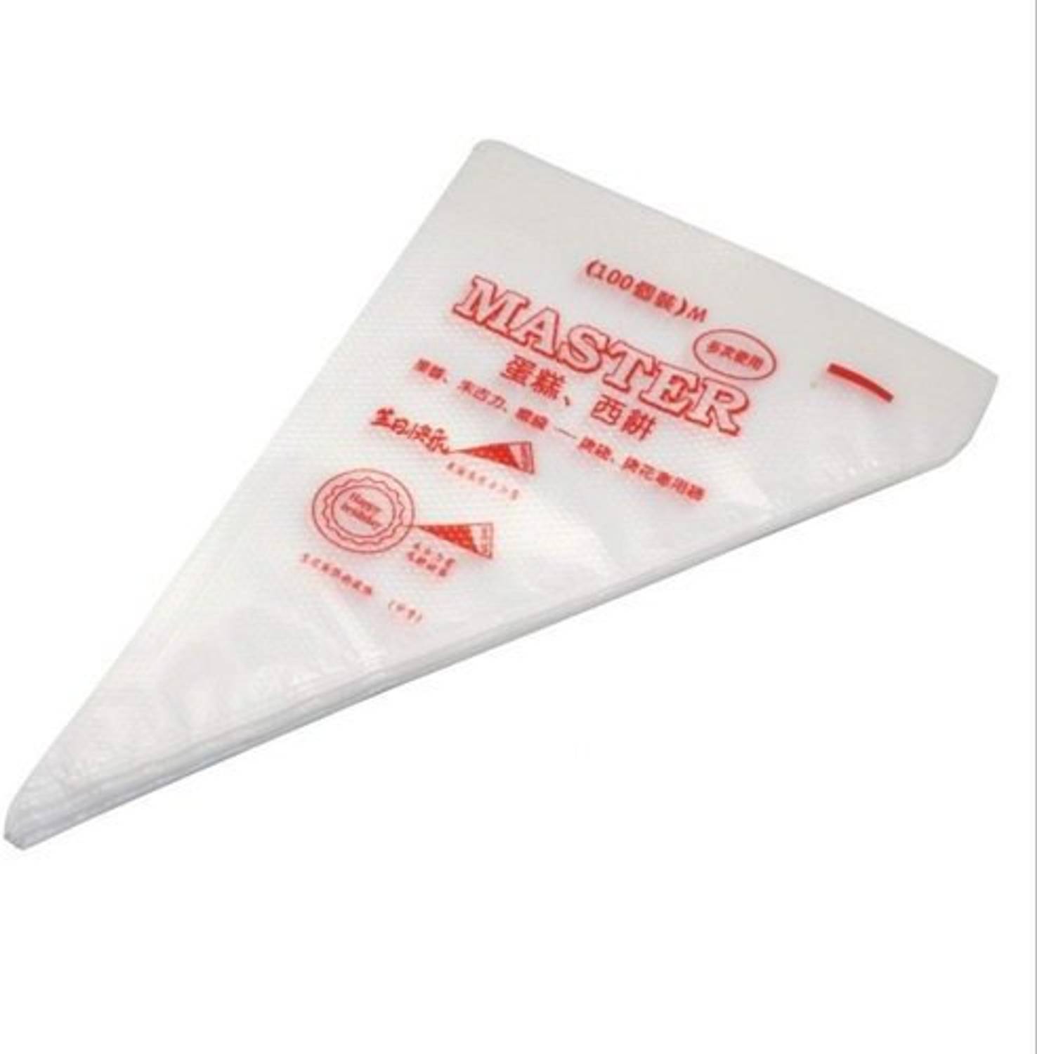 BAKERS4U ICING /PIPNG BAG FOR CAKES AND DECORATION MEDIUM SIZE (100PCS/SET) Reusable Piping Bag