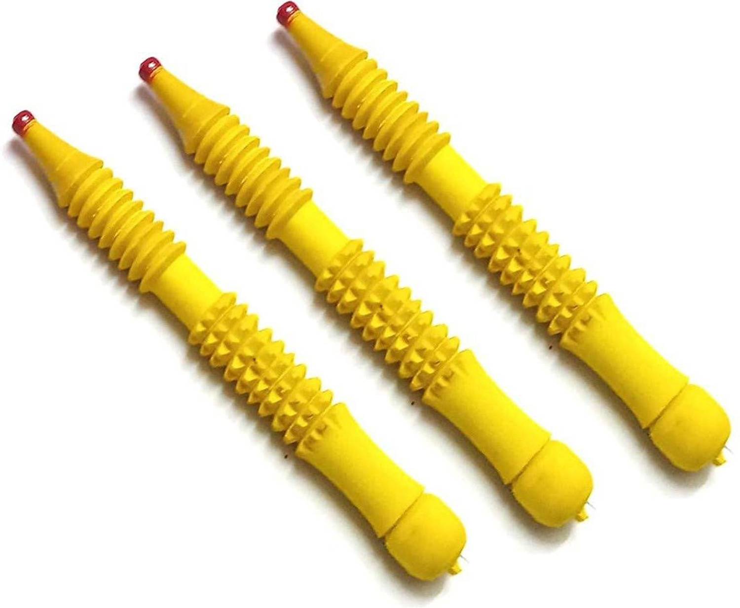 Acupunx Zimmi Accupresure Massager Roller Combo Pack of Three YELLOW Colour for Hands and Fingers (Palm) || Massager
