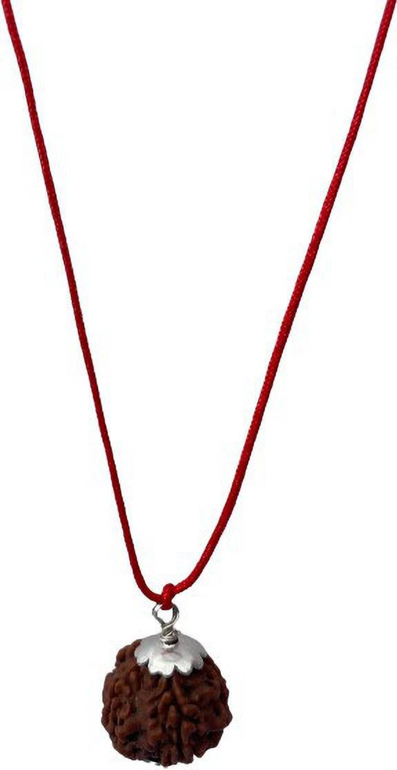 ANAWARIYAS Panchmukhi Rudraksha Locket Wood Locket