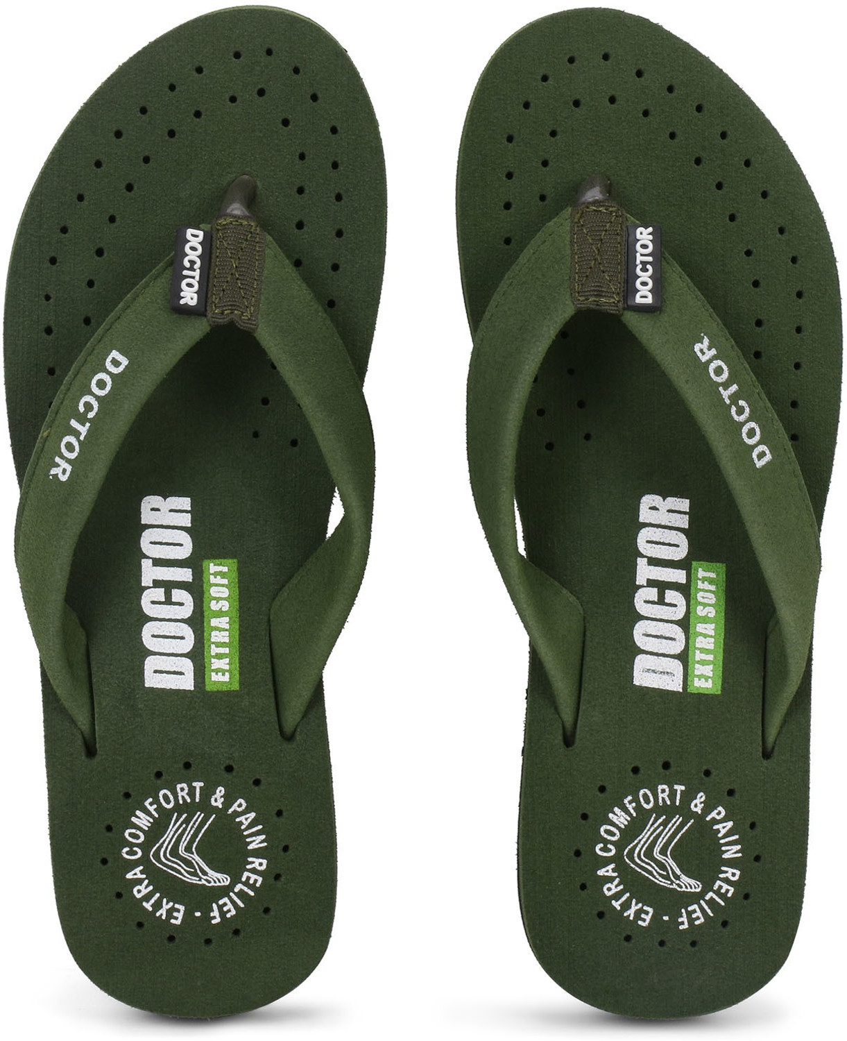 Image of DOCTOR EXTRA SOFT Women Women's House Slipper Ortho Care Dr Orthopaedic Diabetic Comfortable MCR Flat Flip Flops