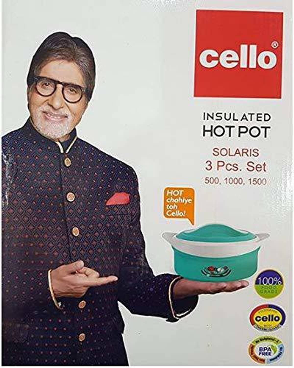 Cello Solaris Gift SET (500+1000+1500 ML)