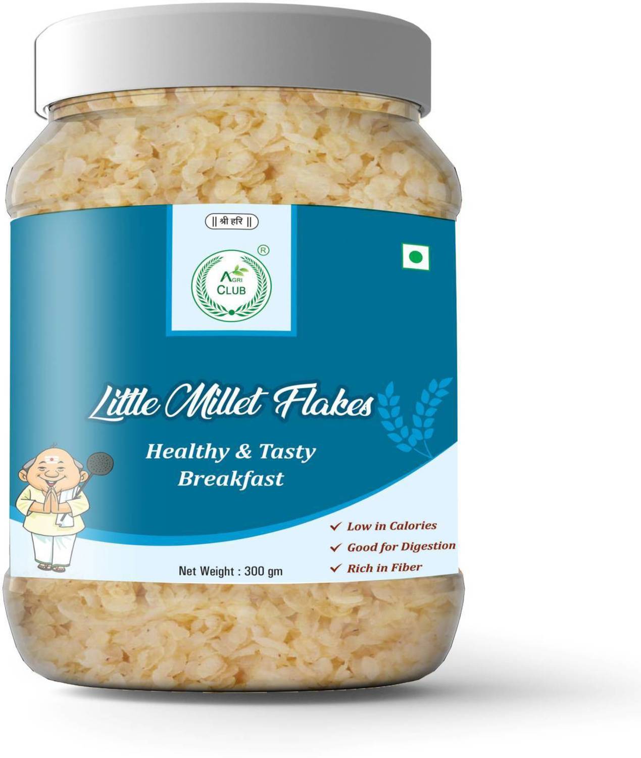 AGRI CLUB Little Millet Flakes 300g Box
