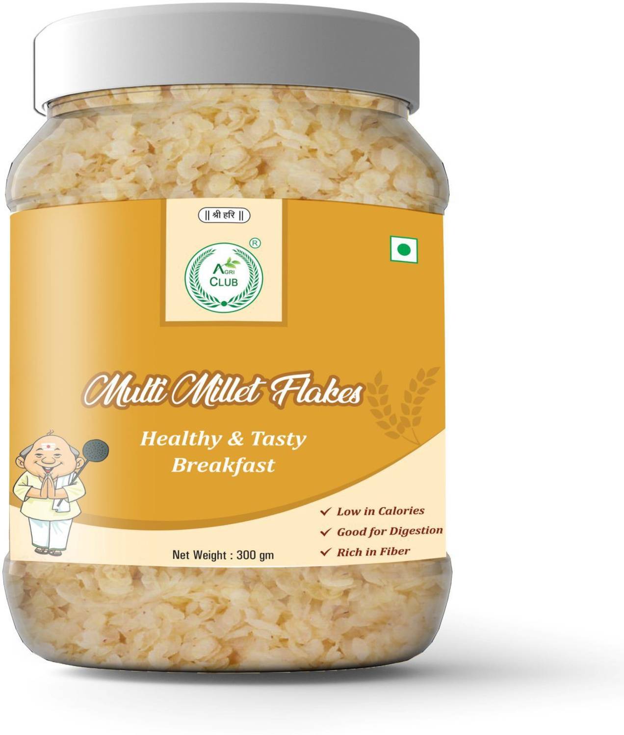 AGRI CLUB Multi Millet Flakes 300g Box