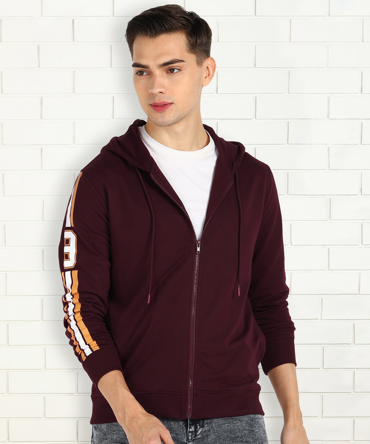 Image of PROVOGUE Full Sleeve Solid Men Sweatshirt