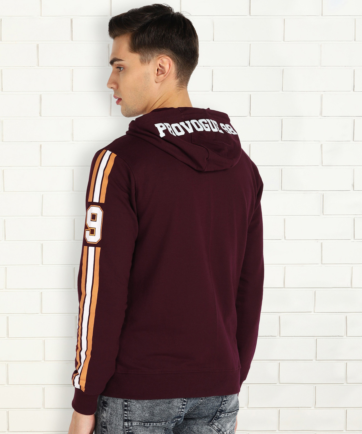 Image of PROVOGUE Full Sleeve Solid Men Sweatshirt