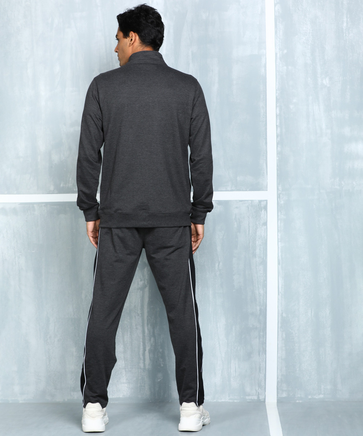 Image of M7 By Metronaut Solid Men Track Suit