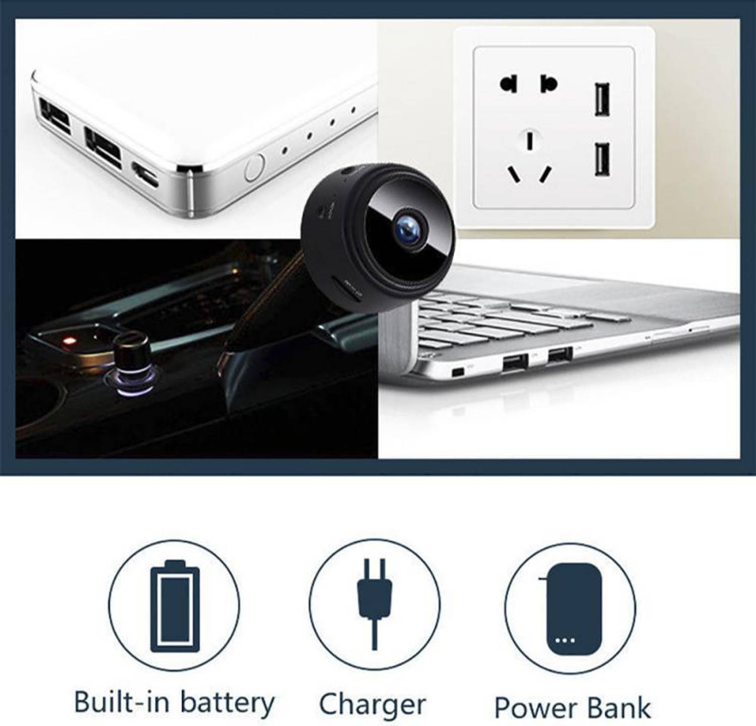 AVOIHS 1080p Full HD Mini WiFi Wireless Hidden Camera - Image 3