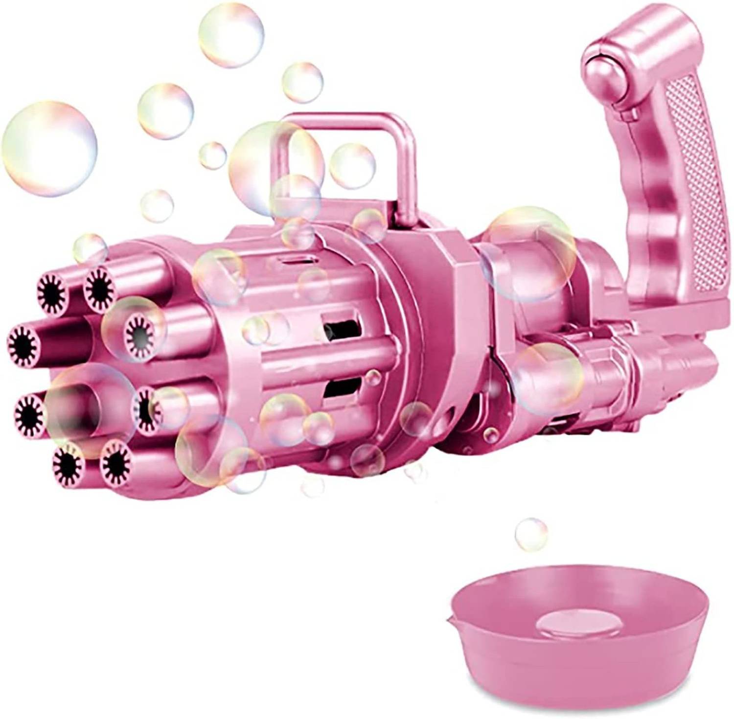 Amaflip 8-Holes Gatling Bubble Gun Electric Bubble Maker Guns & Darts
