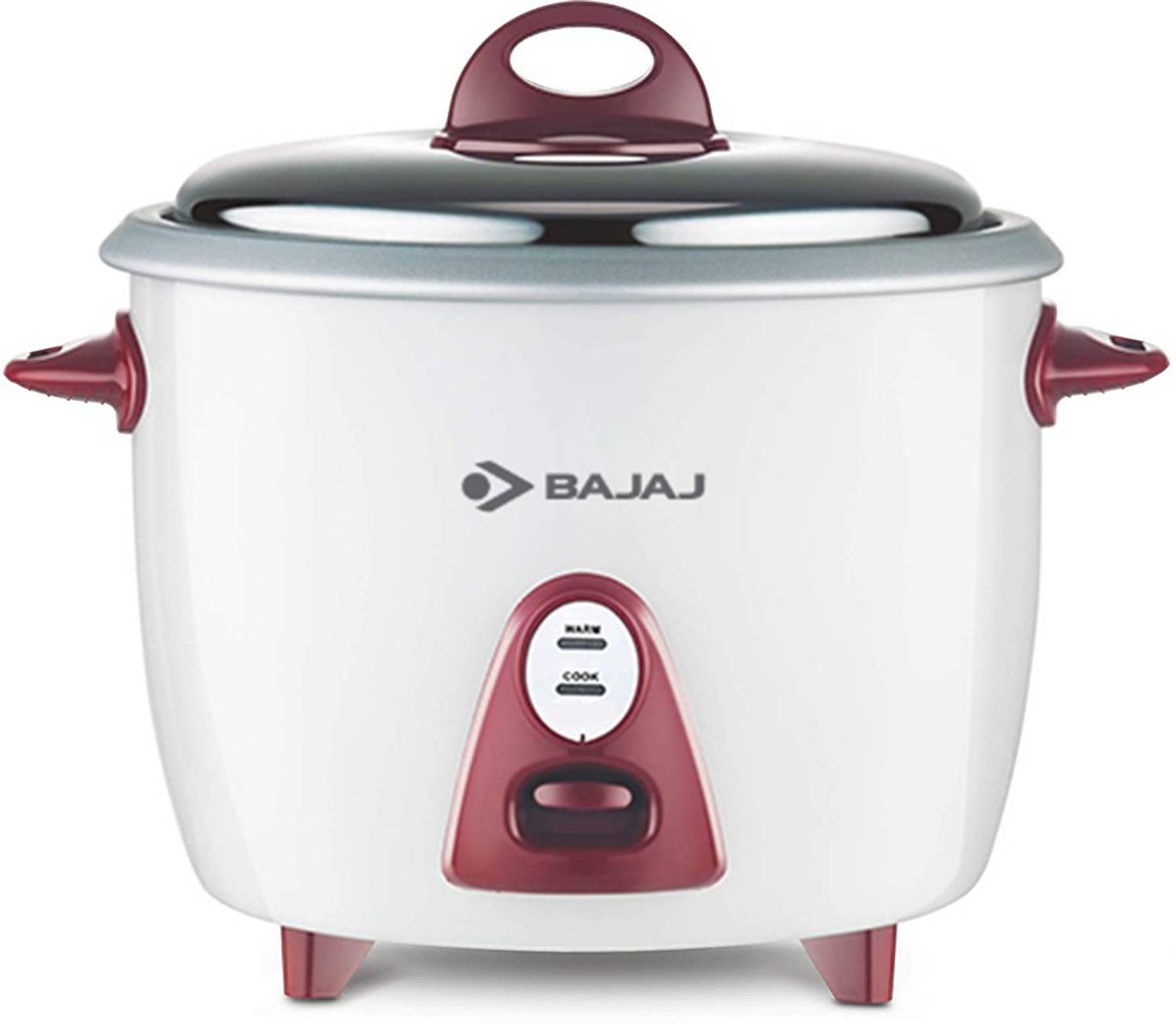 BAJAJ Majesty New RCX 3 1.5L White Rice Cooker - Image 1