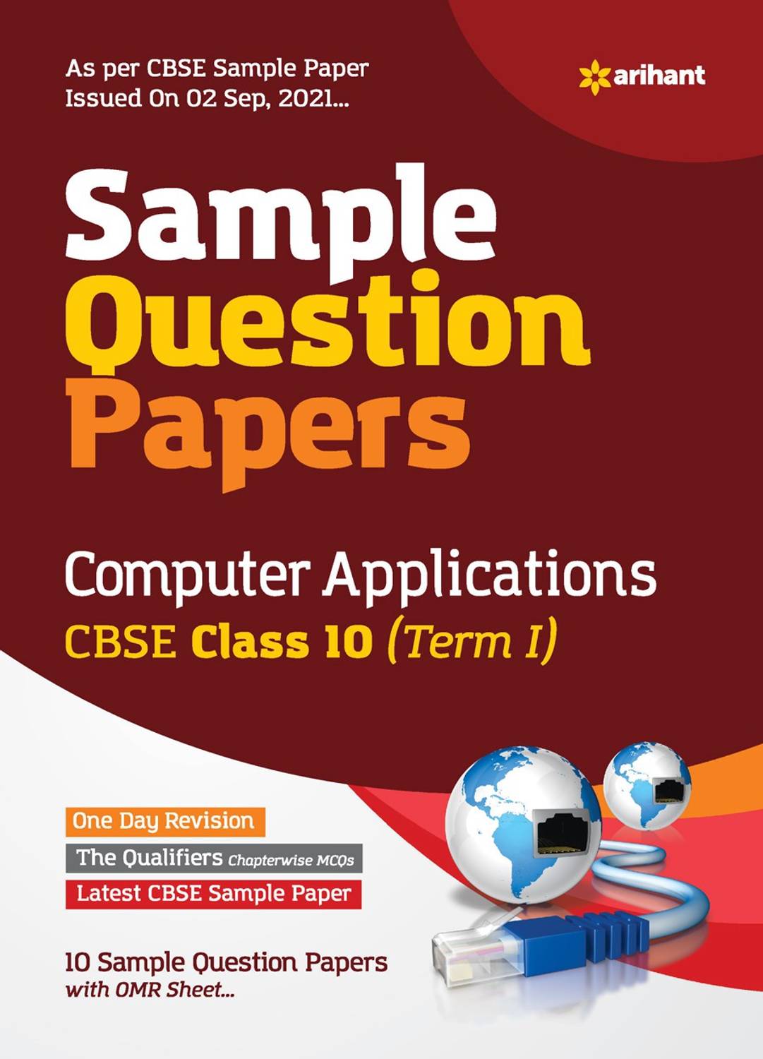 Arihant CBSE Term 1 Computer Application Sample Papers Questions for Class 10 MCQ Books for 2021 (As Per CBSE Sample Papers issued on 2 Sep 2021)