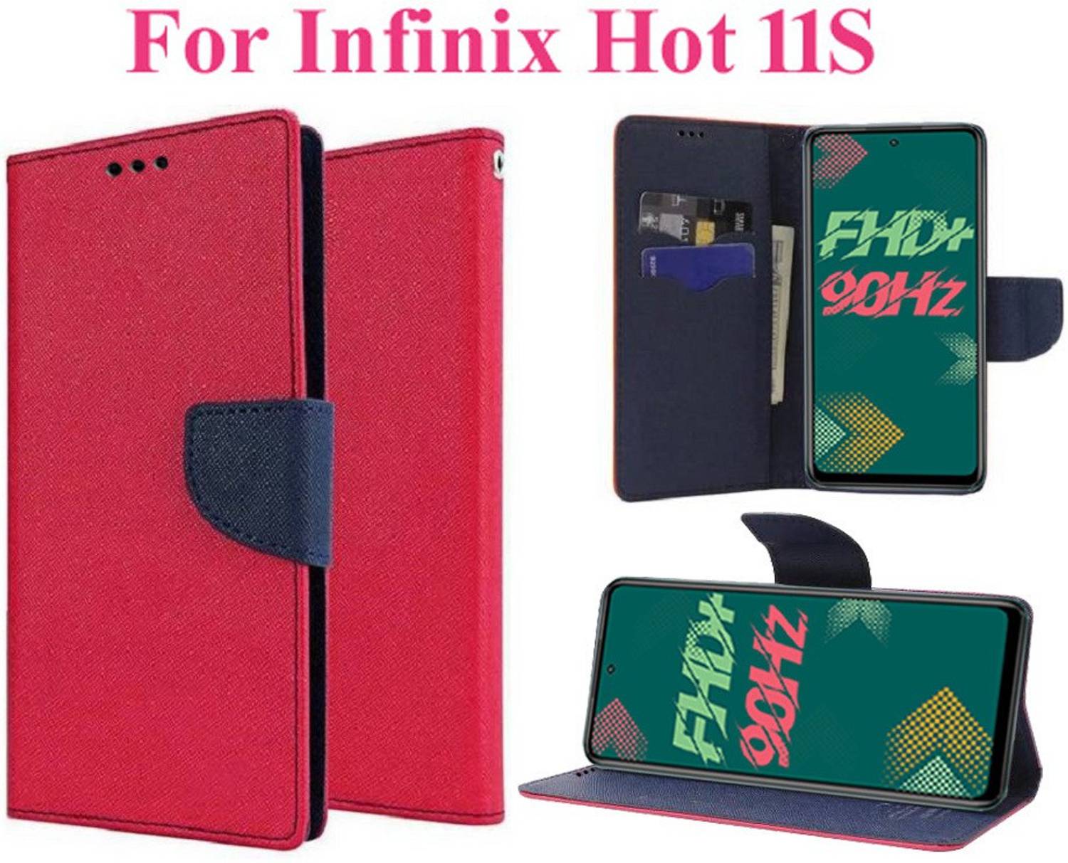 Carnage Flip Cover for Infinix Hot 11S