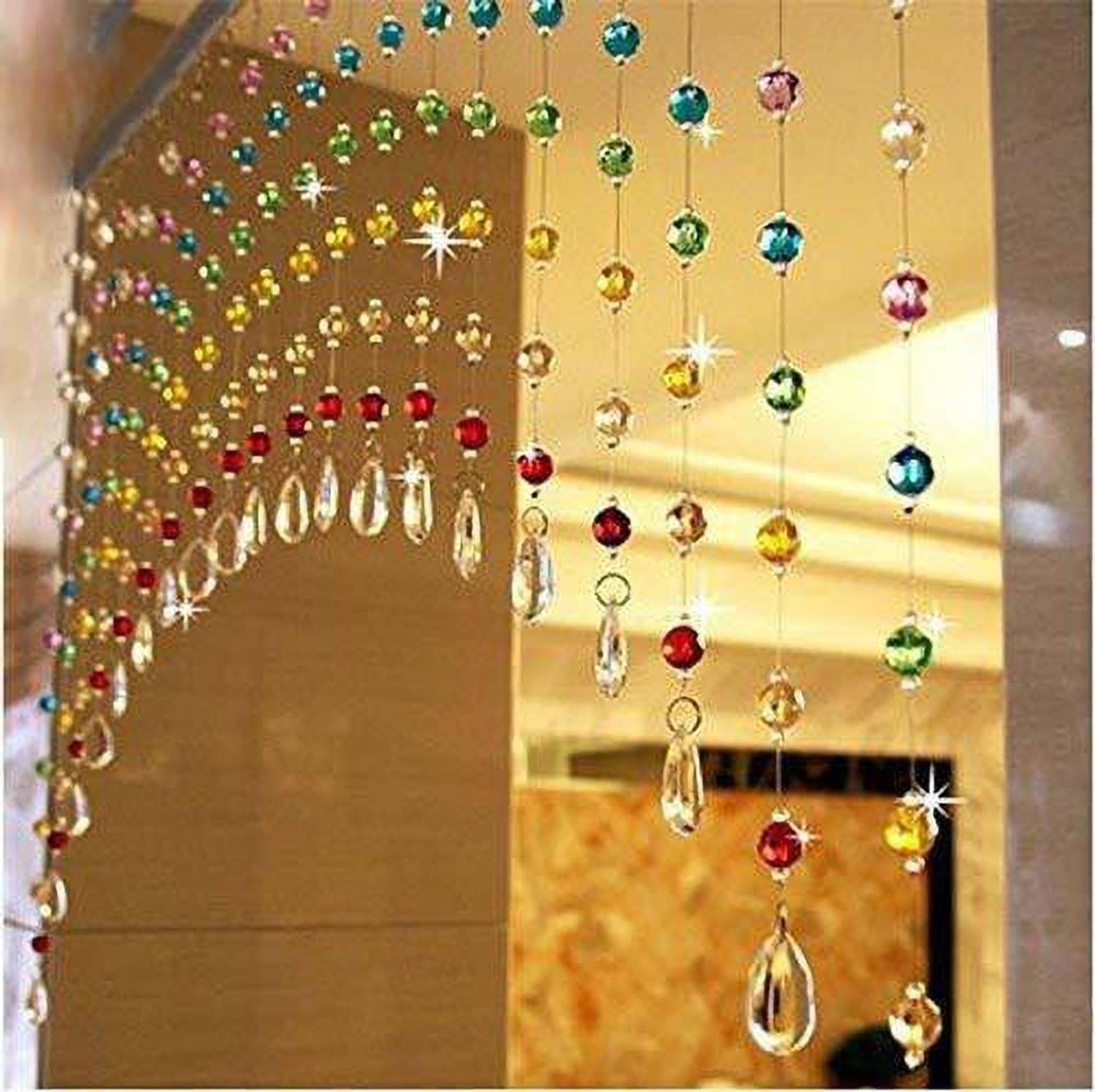 Active Handicraft 90 cm (3 ft) Door PVC Transparent Curtain Single Curtain