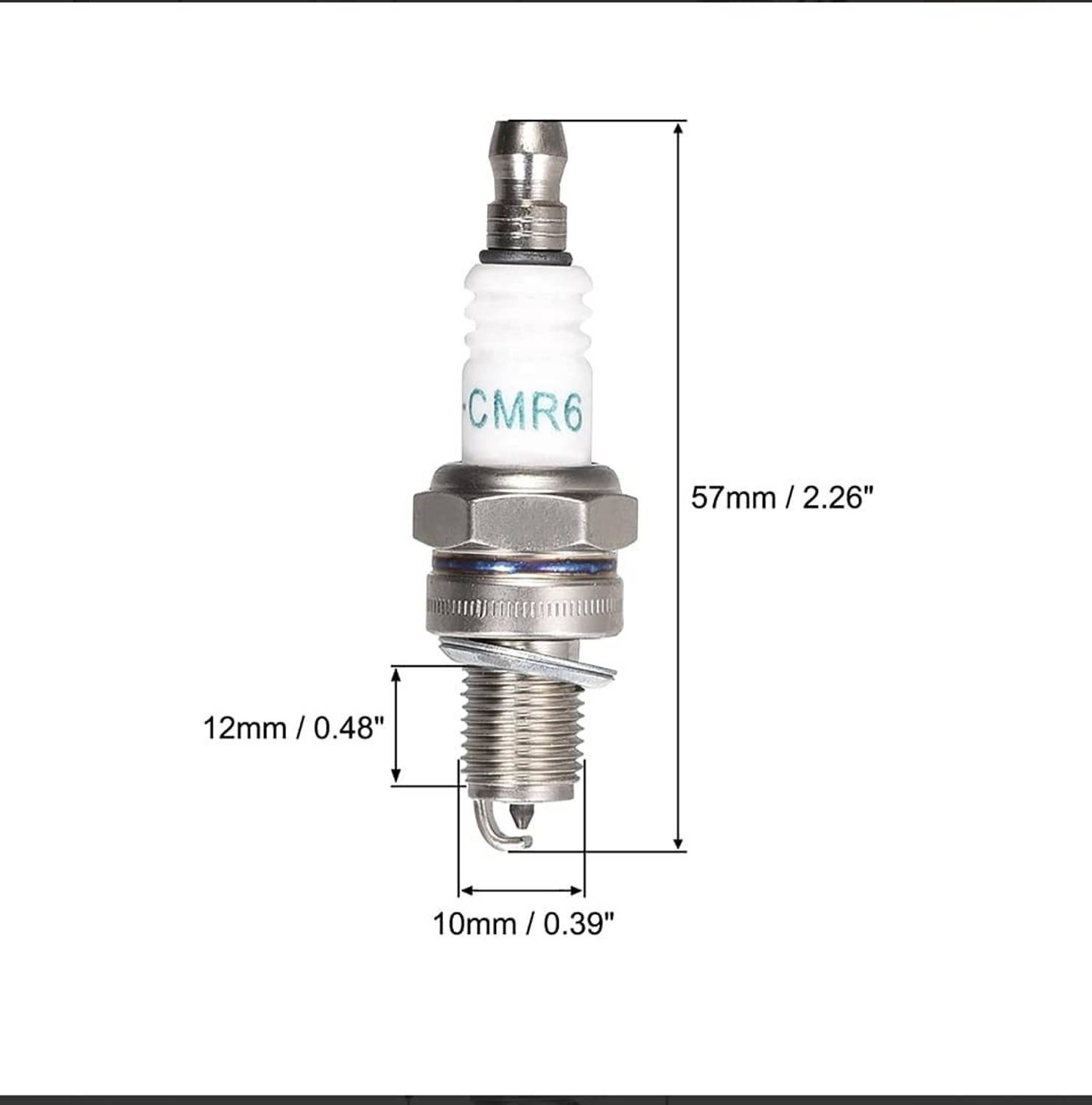 Dgk Spark Plug gx35 DGK 4 Stroke Spark Plug (Pack of 2) for Honda