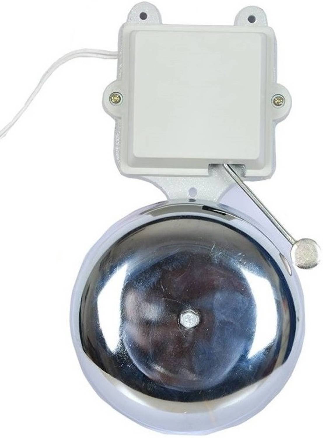 AIMERS Electronic Gong Bell- 6 Inch with Loud Sound and Long Range Coverage Wired Door Chime