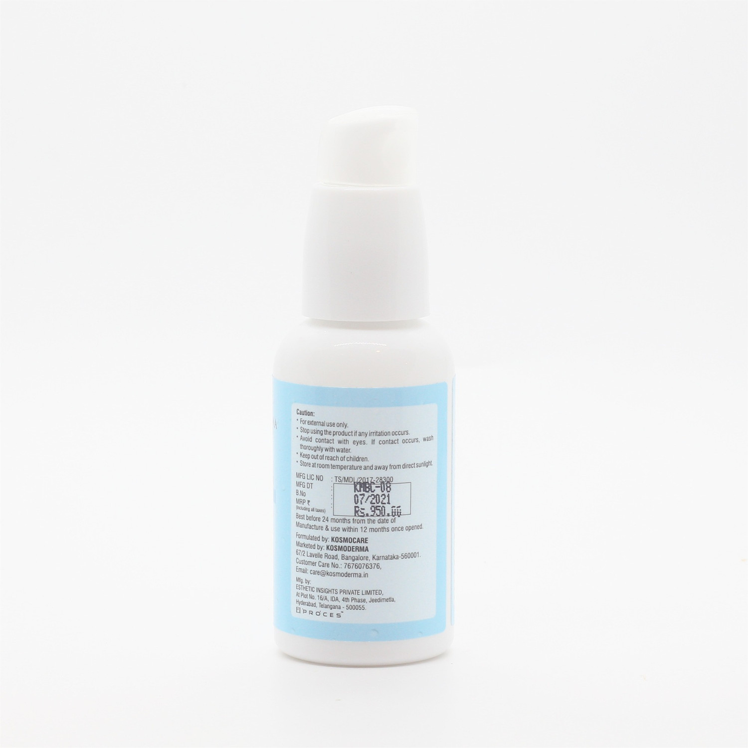 Image of kosmoderma Moisture Boost Cream-MOISTURISE TO MAKE YOUR SKIN SHINE-A light textured daily moisturizer, Repair skin barrier,Protect dry skin,Hydrates by locking the moisture-For All Skin Types, 50g
