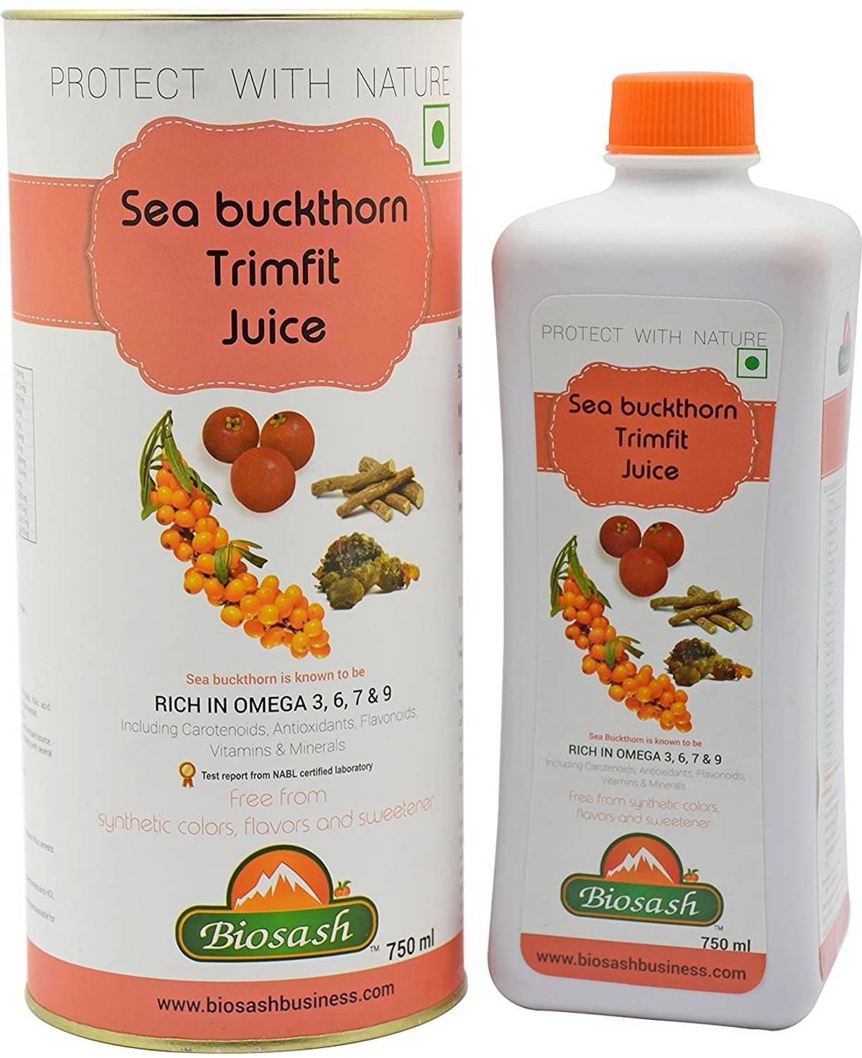 BIOSASH Sea Buckthorn Trimfit Juice 750ml - Image 5