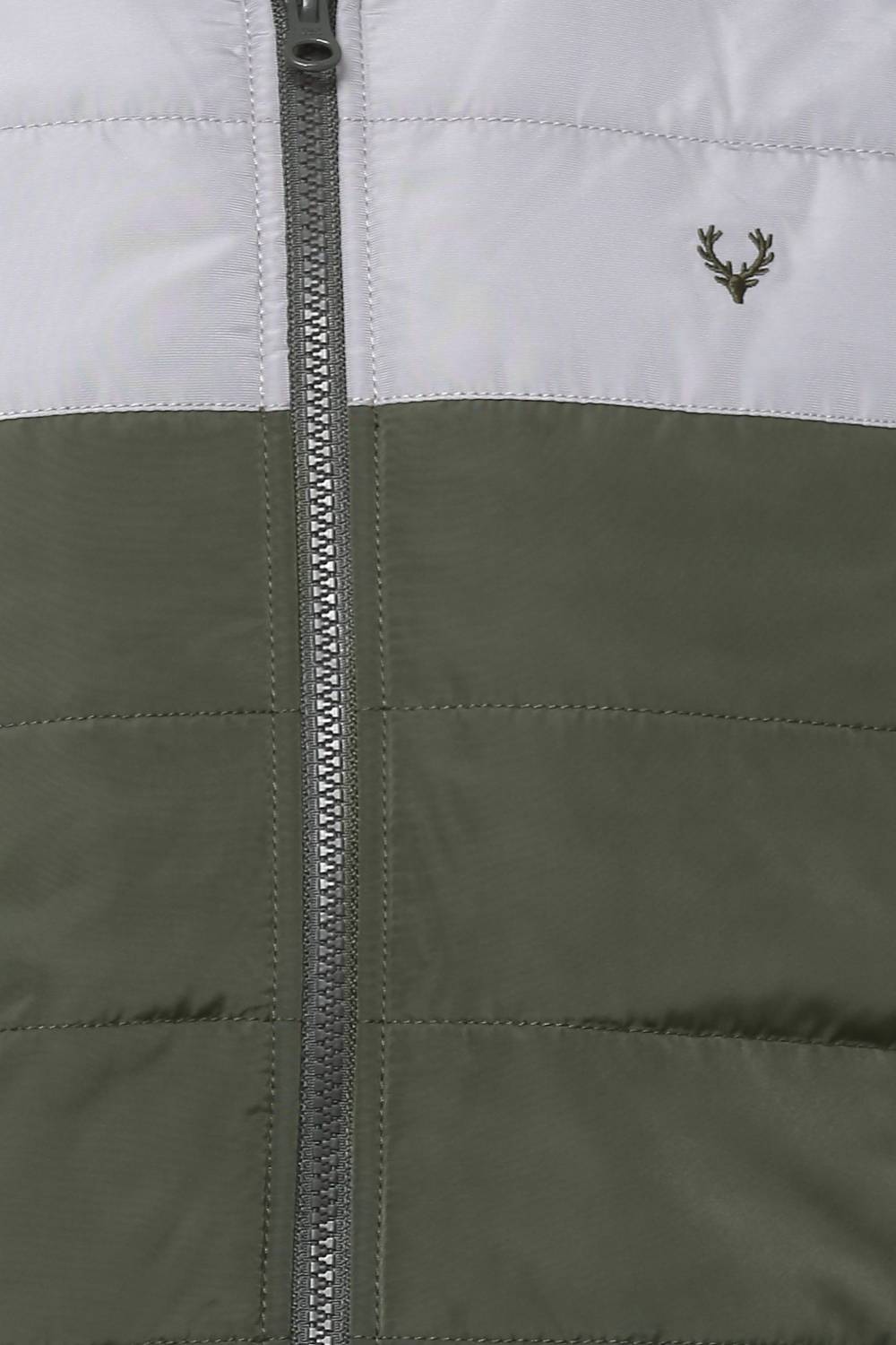 Allen Solly Men's Full Sleeve Colorblock Jacket - Image 4