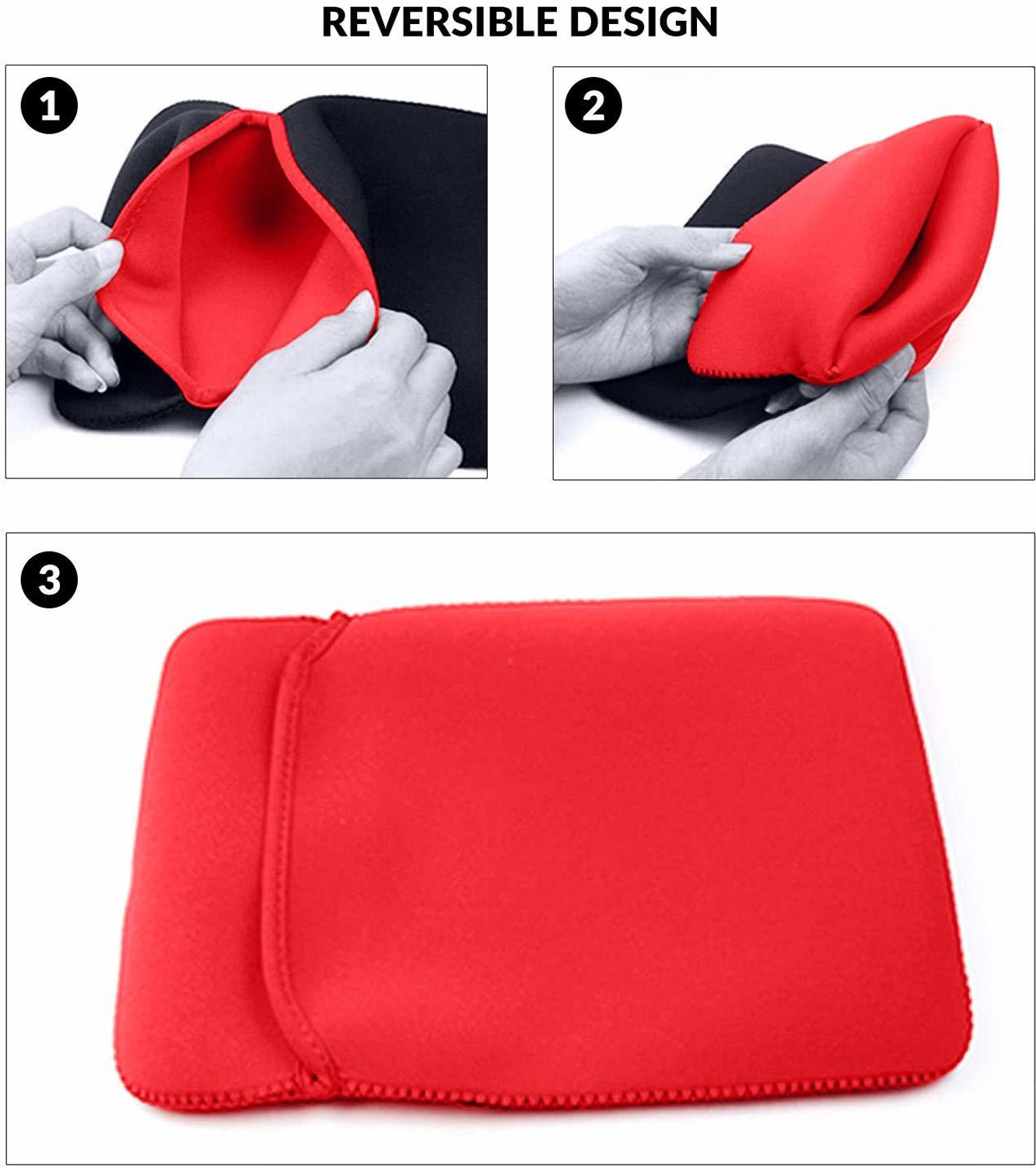 Image of VIBOTON 14 Inch Reversible Laptop Sleeve / for Laptops and MacBook, Waterproof Laptop Sleeve /Cover