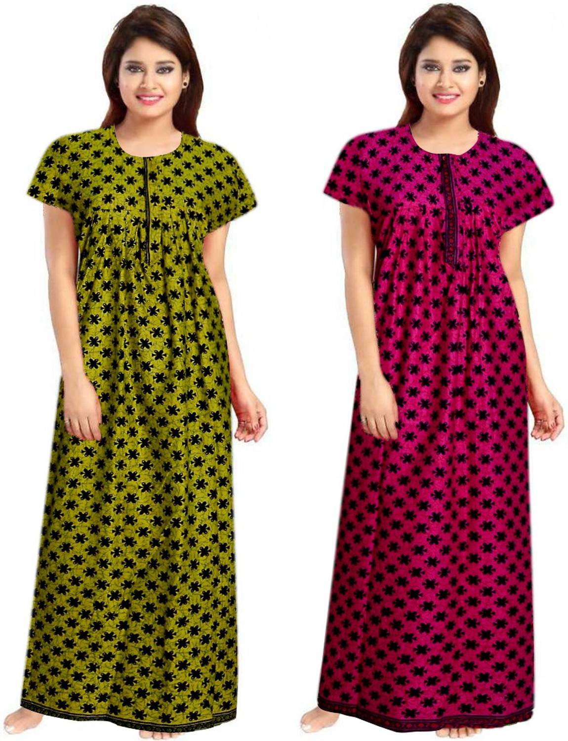 Rishicreation Women Nighty