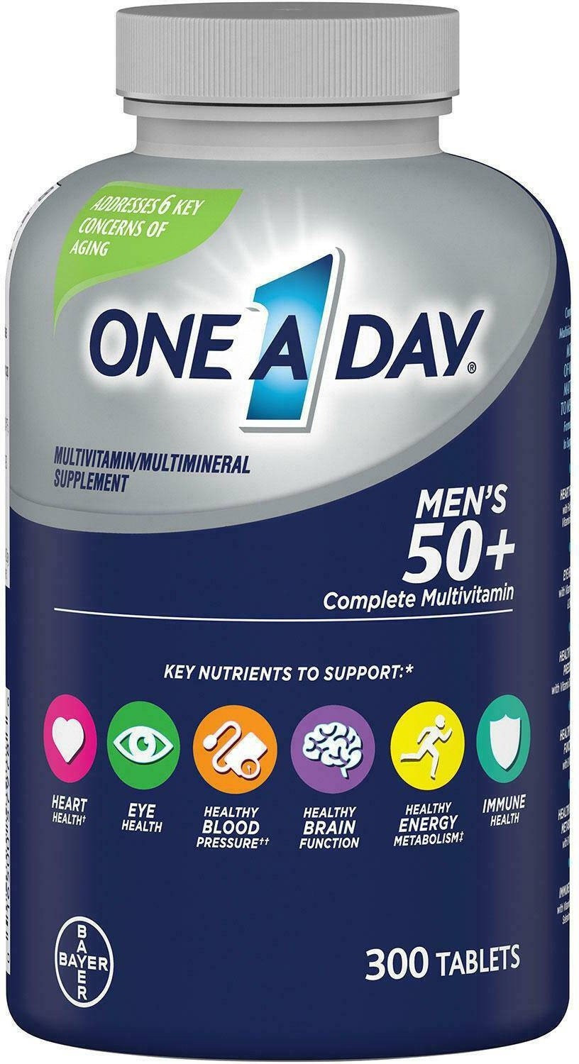 Image of One A Day Men's 50+ Healthy Advantage Multivitamin /Multimineral Supplement