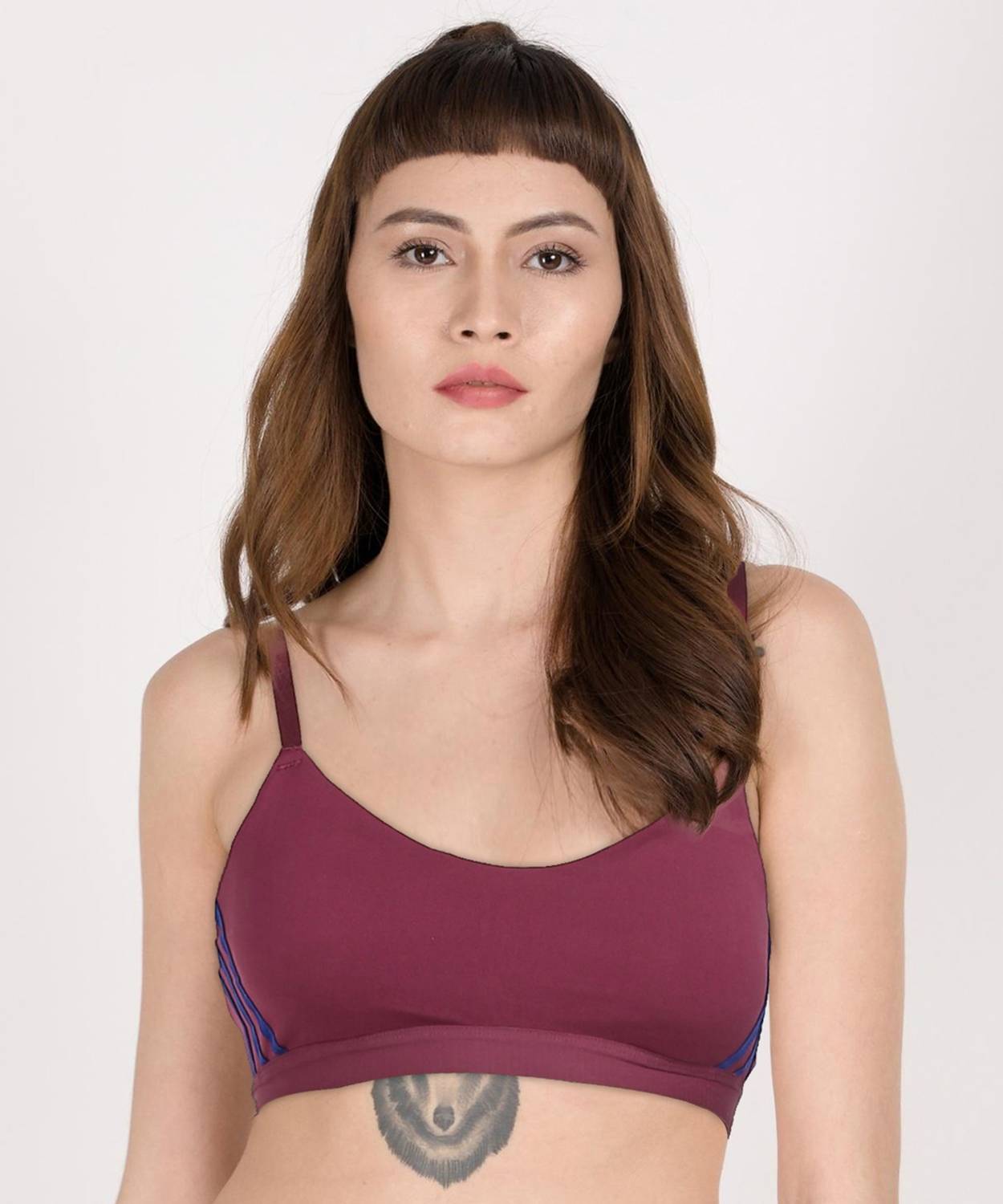 ADIDAS AM 3S BRA Women Sports Lightly Padded Bra