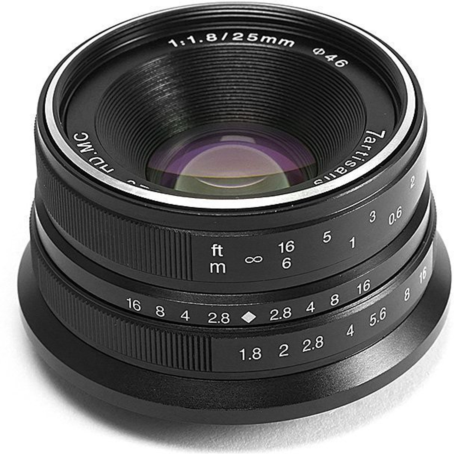 Image of 7Artisans Photoelectric 25mm f /1.8 for Fujifilm X Mount - Black Wide-angle Prime Lens