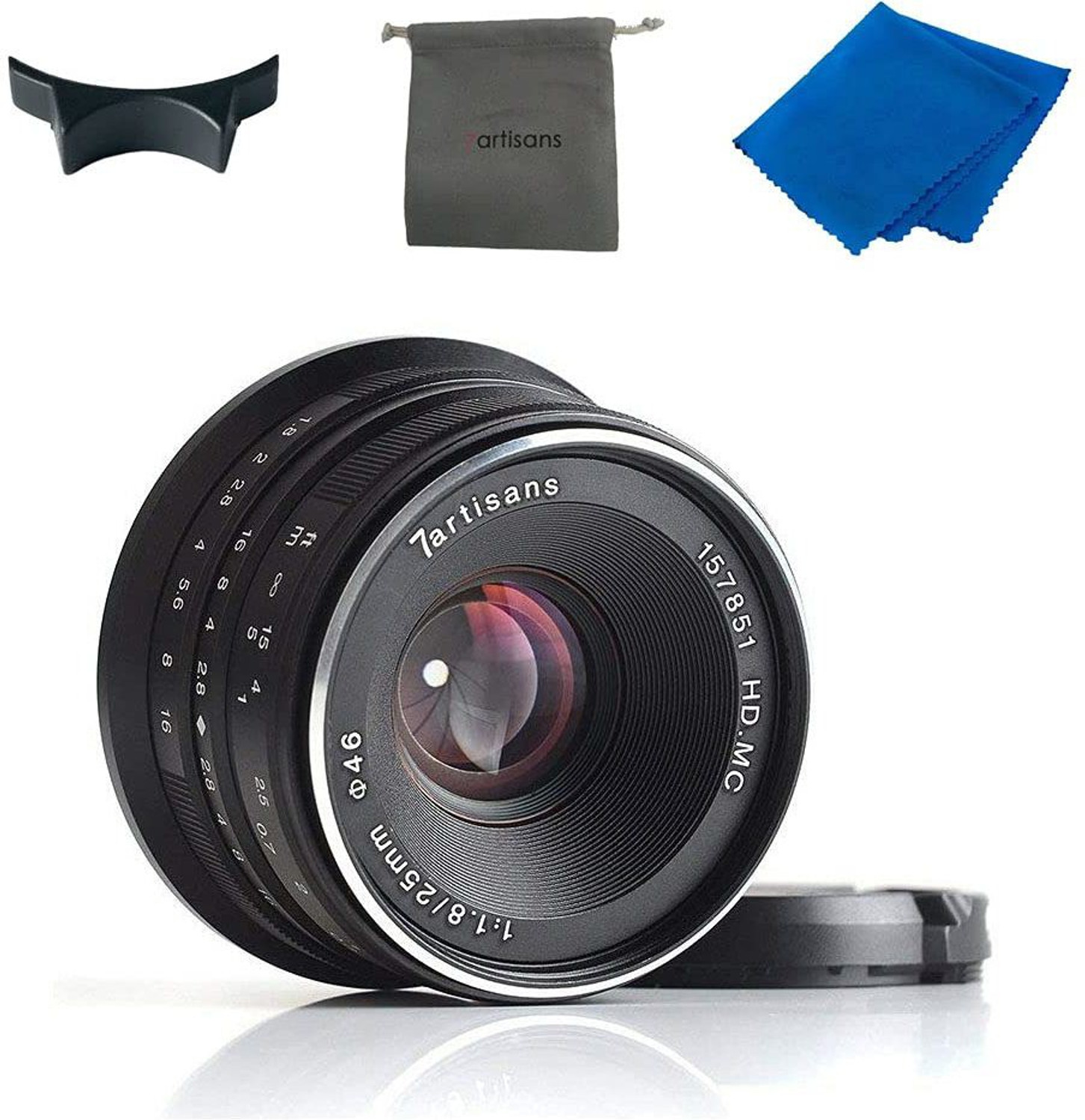 Image of 7Artisans Photoelectric 25mm f /1.8 for Fujifilm X Mount - Black Wide-angle Prime Lens