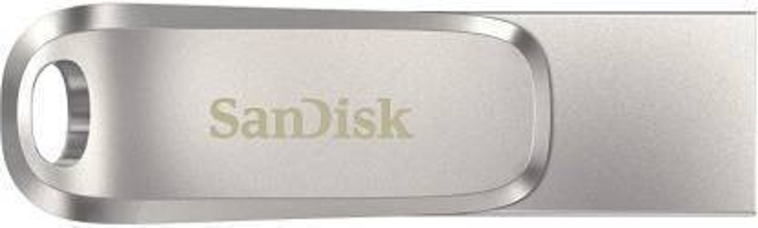 Image of SanDisk SDDDC4-128 128 GB OTG Drive Compatible with Mobile, Desktop Computer, Laptop USB 3.1 Metal Case