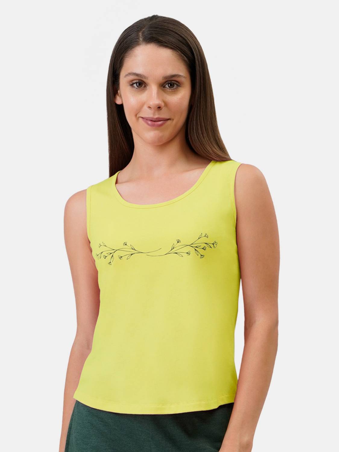 Amante Casual Printed, Floral Print Women Light Green Top