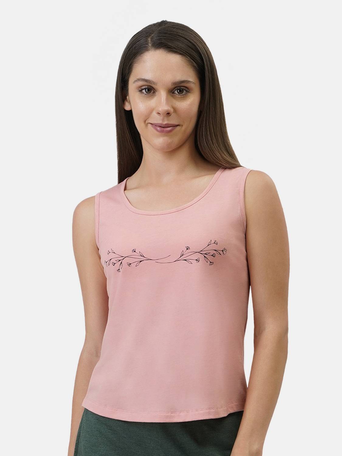 Amante Casual Printed, Floral Print Women Pink, Black Top