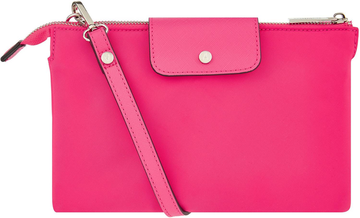 ACCESSORIZE LONDON Pink Sling Bag Nylon Cross Body