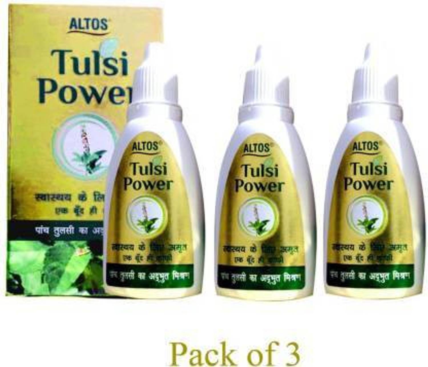 ALTOS Tulsi Power (Pack of 3/ 90 ml)