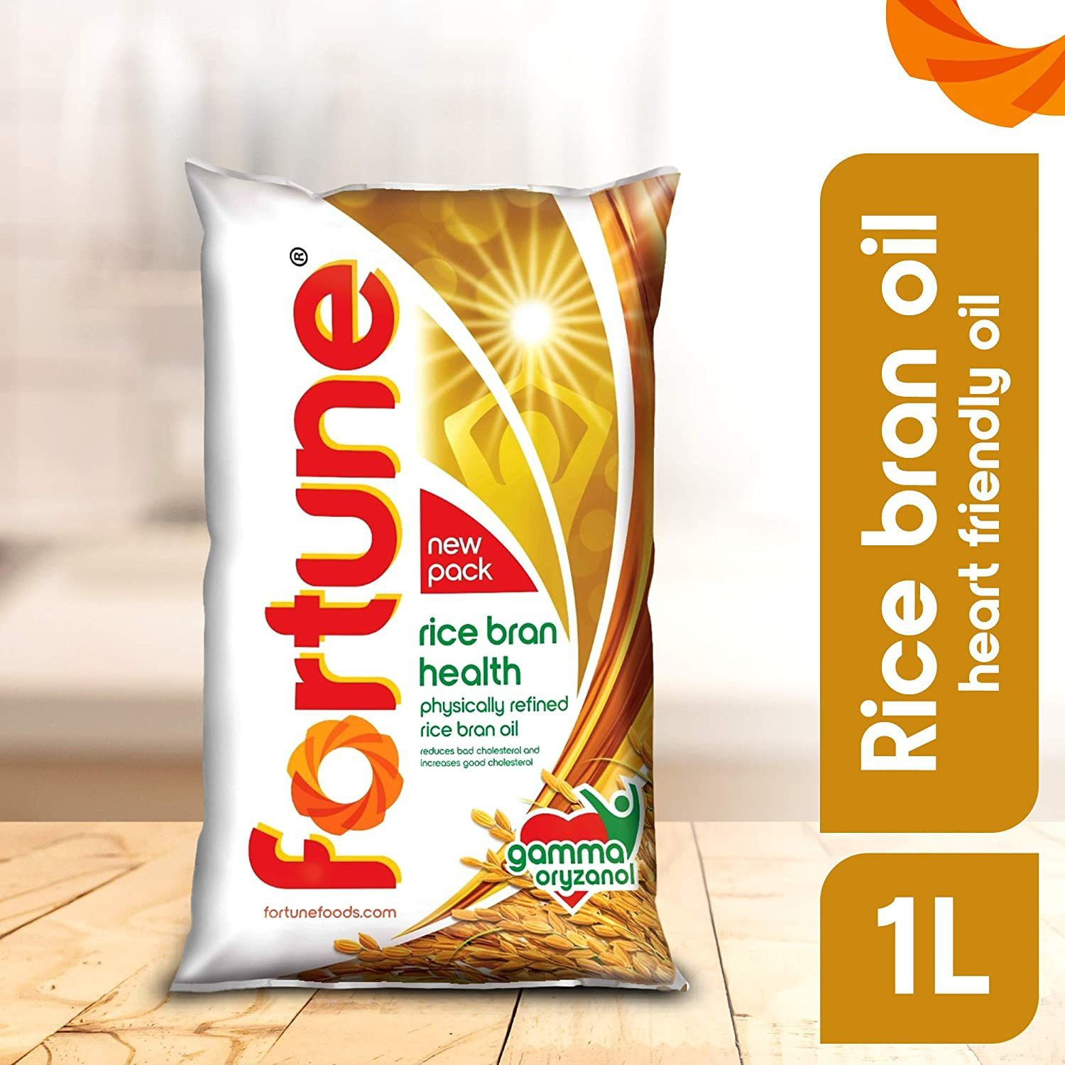 Image of FORTUNE PACK OF 1 Rice Bran Oil
