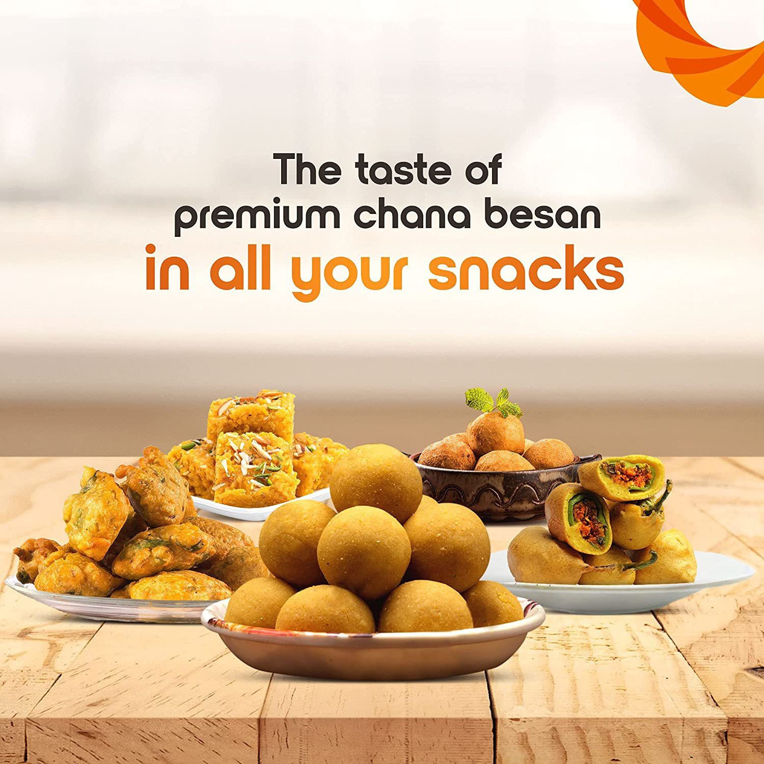 Image of FORTUNE Chana Besan, Made from 100% Chana Dal 100% Taste