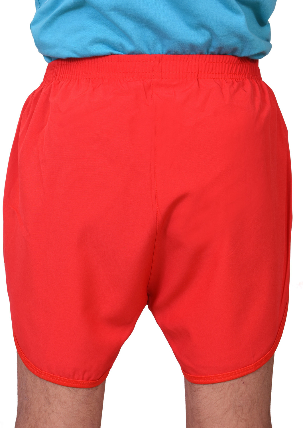 Image of sports trading Solid Men Red Running Shorts