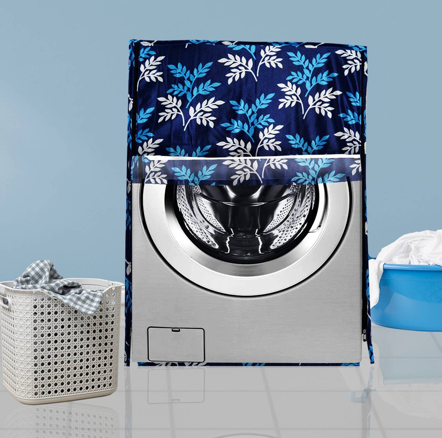 Adakriti Creations Front Loading Washing Machine Cover