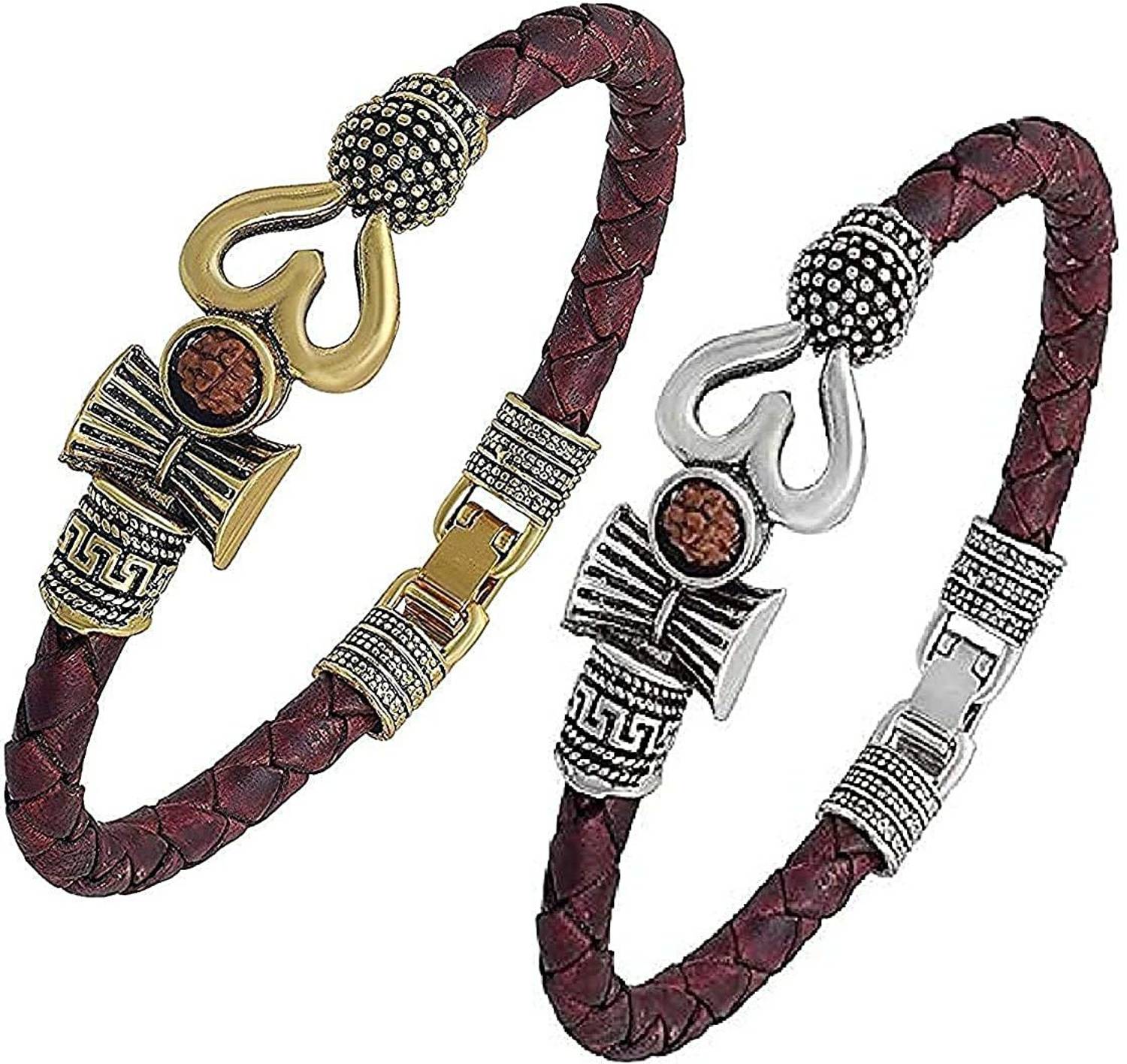 Alifhub Leather Kada
