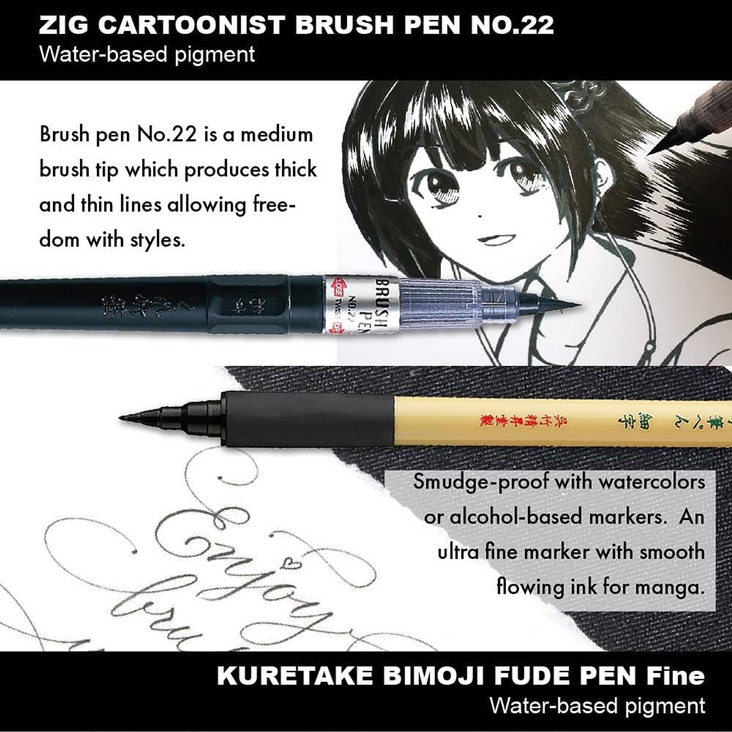 Flipkart.com | Zig Kuretake Zi Inktober Special Set, Illustration