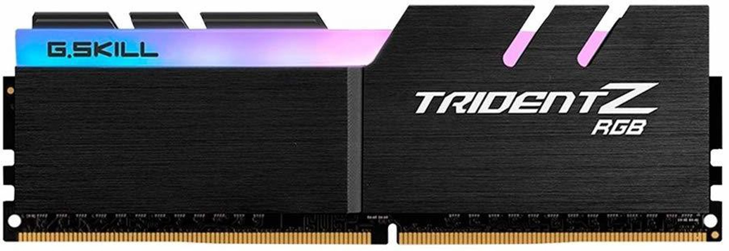 Image of G.Skill Trident DDR4 16 GB (Dual Channel) PC SDRAM (F4-3200C16D-16GTZR - 2*8GB 3200 MHz Desktop RAM) (Black)