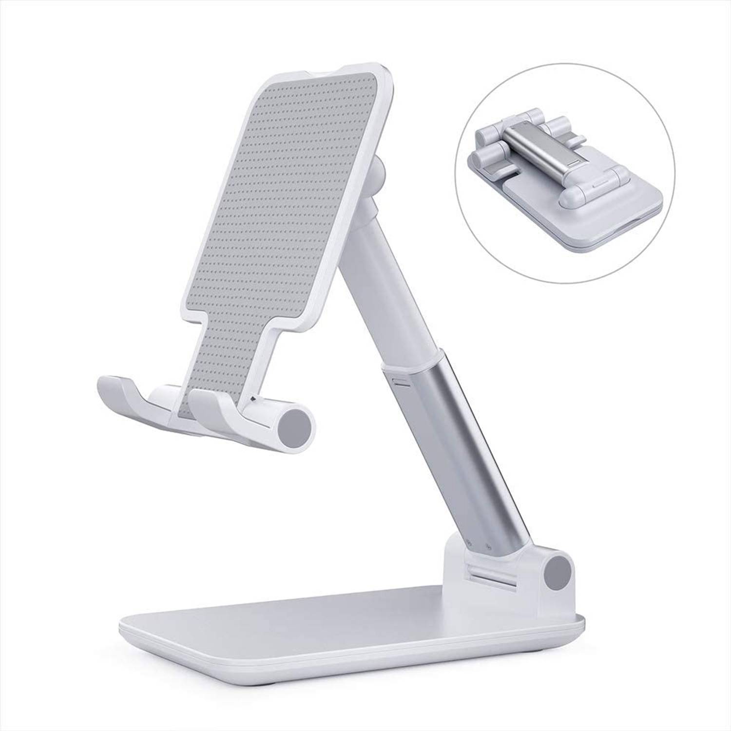 WHISTLE9 New Angle Height Adjustable Mobile Phone Holder, Table Stand, Fordable Mobile Phone Stand, Single Gimbal for Mobile