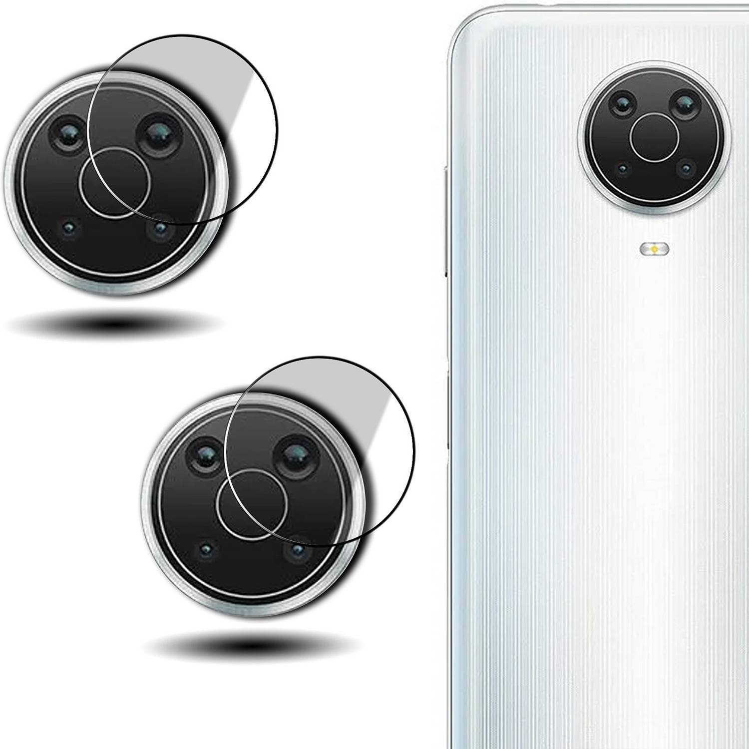 ASTARD Back Camera Lens Glass Protector for Nokia G20