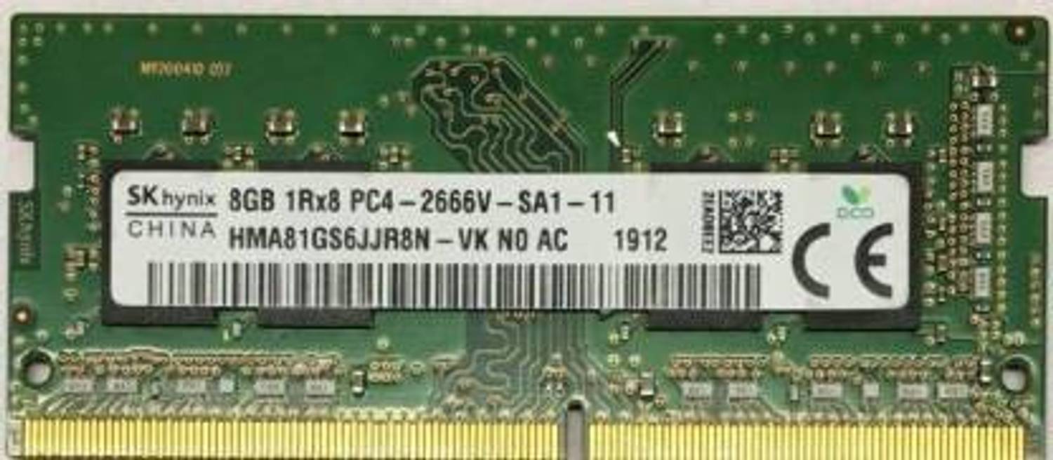 SK hynix 8GB PC4-2666V 4枚セット hma81gs6jjr8n-vk-hynix-