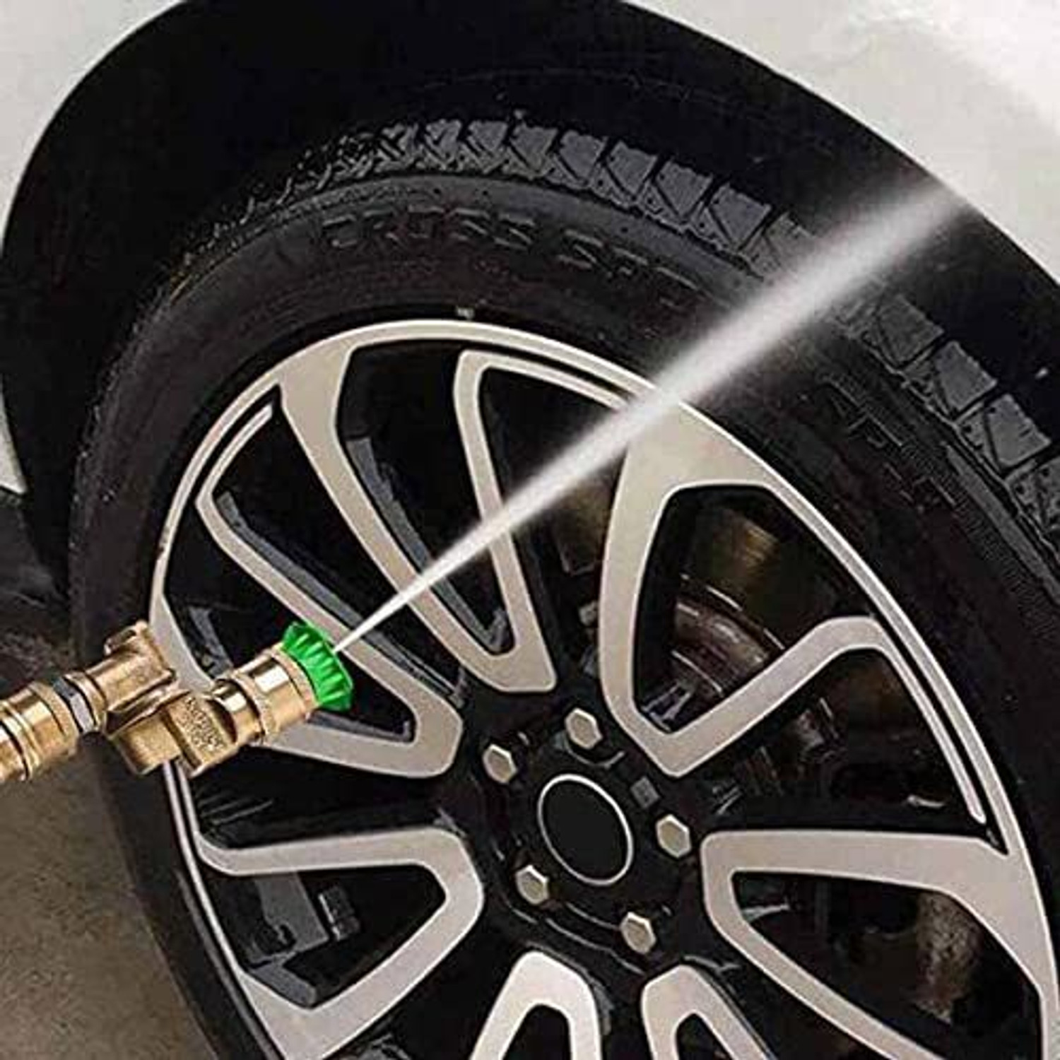 Image of Breewell Pressure Washer Spray Nozzle Tips Multiple Degrees, 1 /4 inch | Pack of 5 Pressure Washer