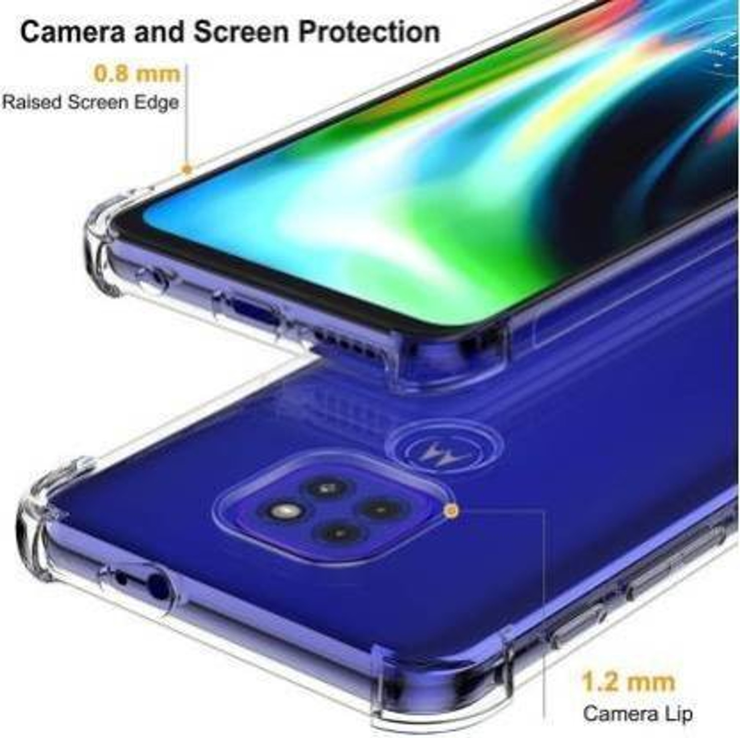 Image of Wellchoice Back Cover for Motorola Moto G9 Paly, Motorola Moto G9, Moto E7 Plus