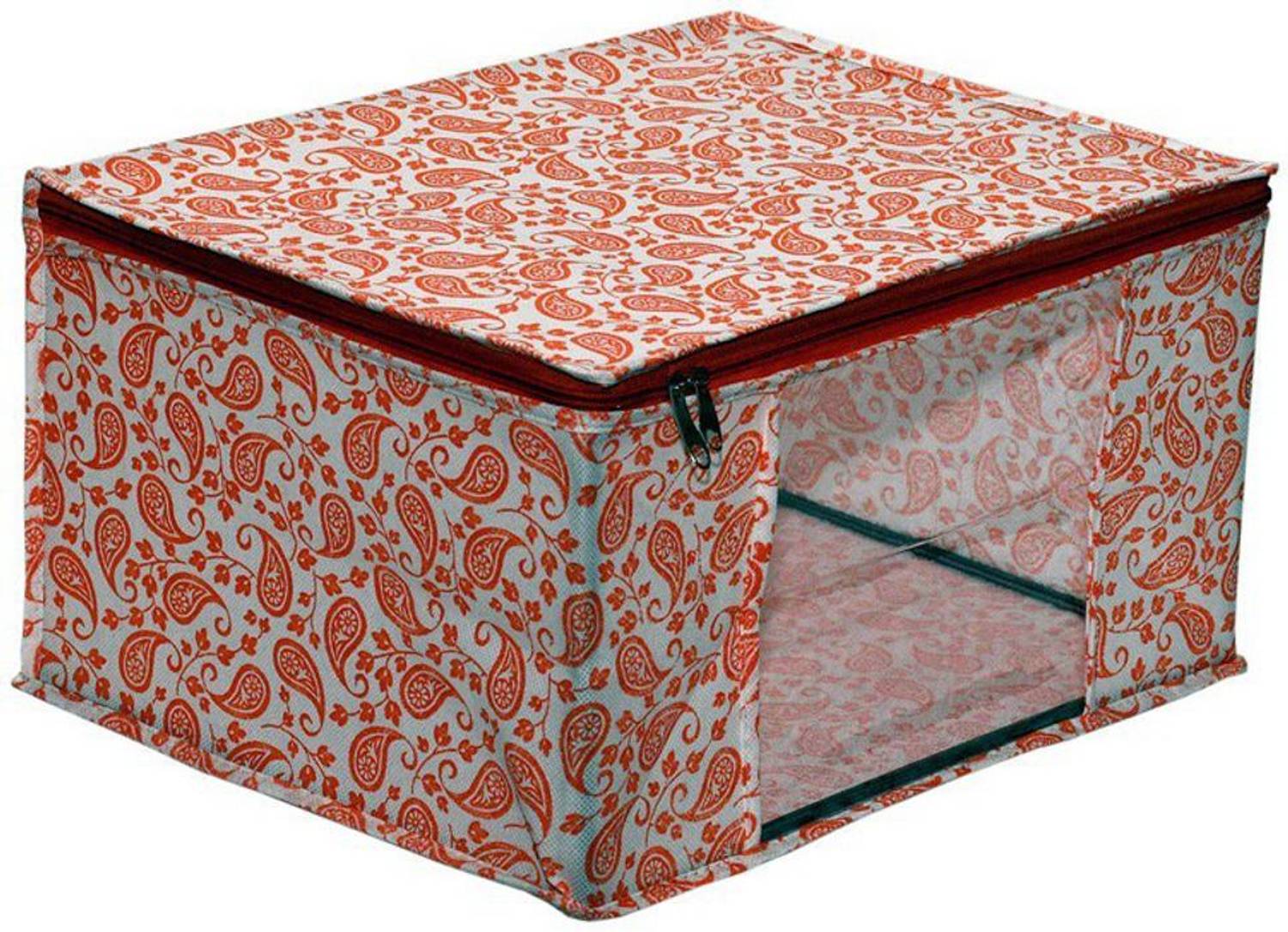 Kiara Creation Sari Cover Non Woven Saree Cover Storage Bags for Clothes with Premium Quality Combo Offer Saree Organizer for Wardrobe/Organizers for Clothes/Organizers for Wardrobe Set of 1 Sari Cover