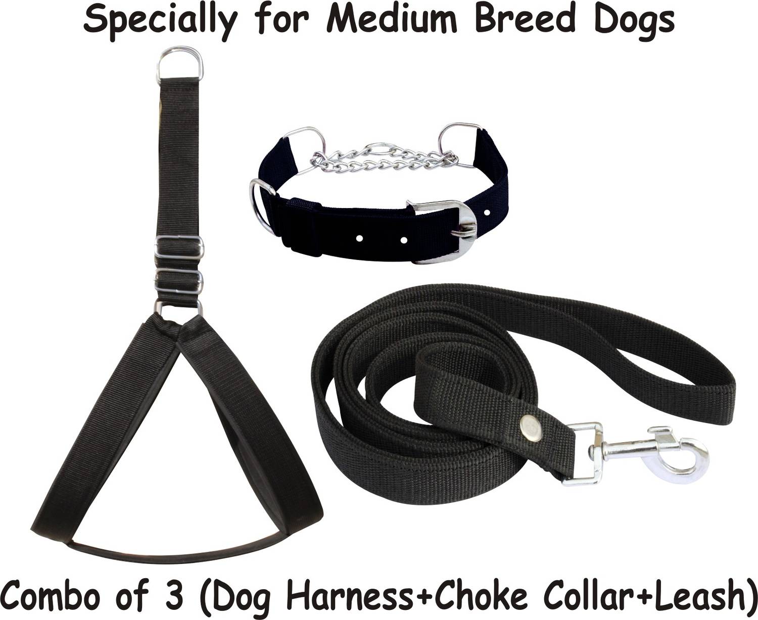 BODY BUILDING Dog Harness & Leash