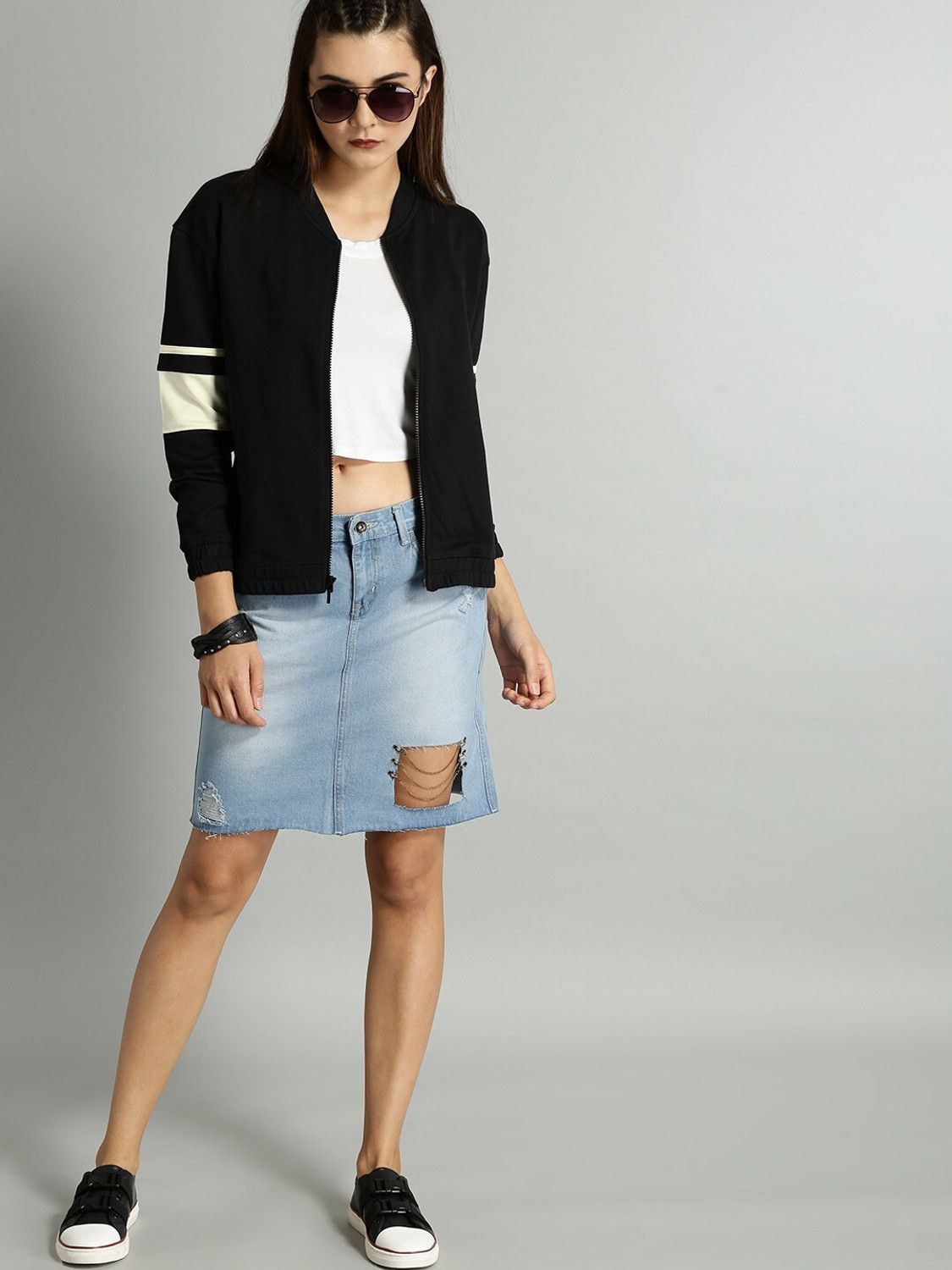Image of Roadster Full Sleeve Solid Women Sweatshirt