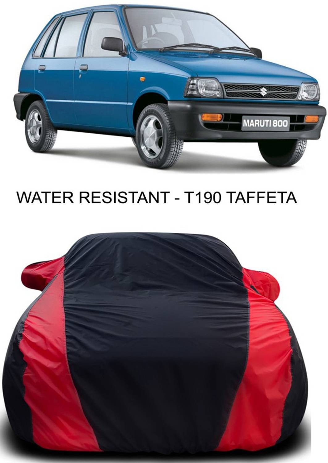 Ascension Car Cover For Maruti Suzuki 800 (With Mirror Pockets)